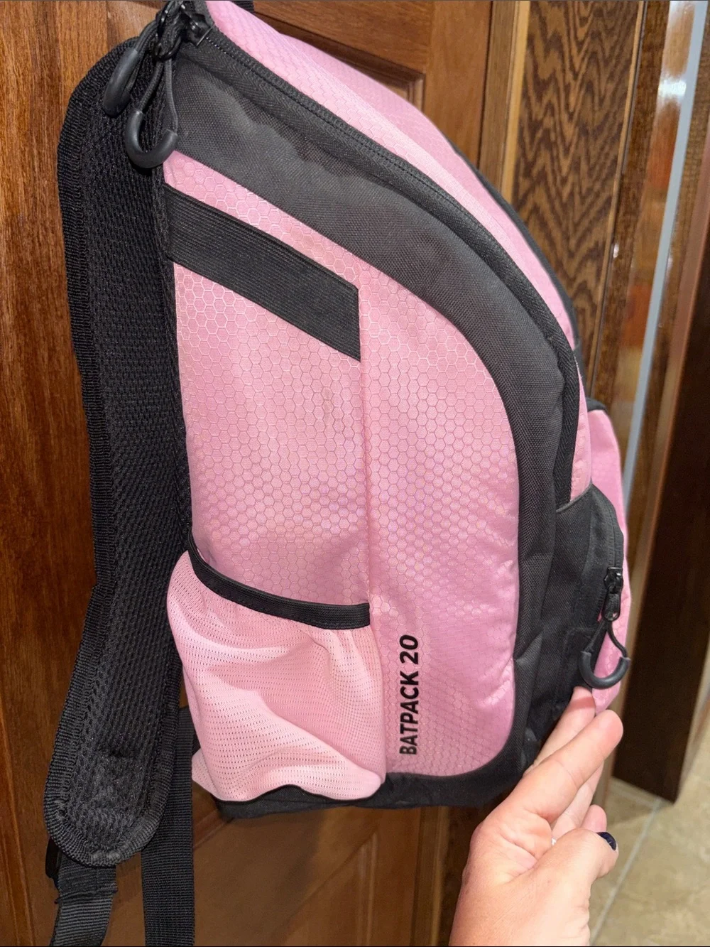 tanesport Pink and Black softball Bag
